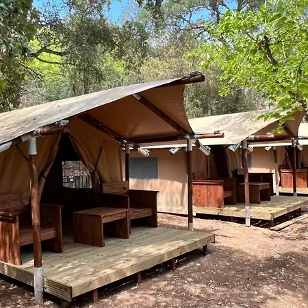 Pola Giverola Camp Kamp alanı Tossa de Mar