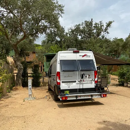 Pola Giverola Camp Kamp alanı Tossa de Mar